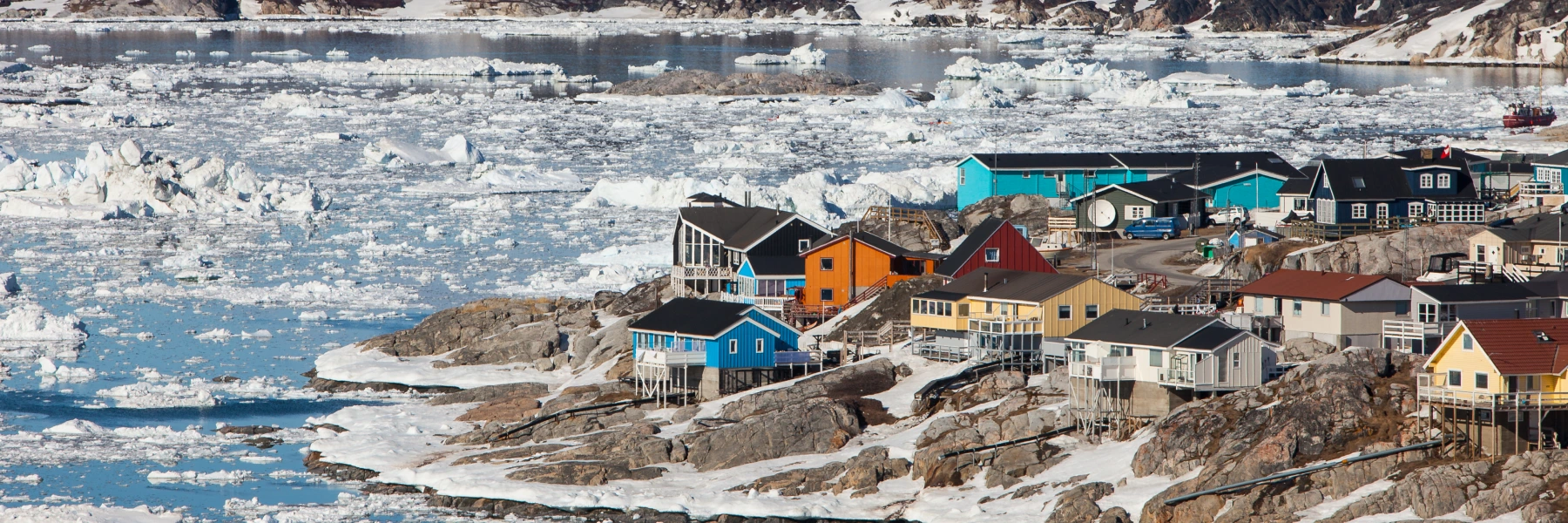 Explore Ilulissat, Greenland, home to the UNESCO-listed Icefjord with majestic icebergs and Arctic beauty